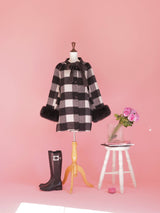 【PRE ORDER】Dolly Check Coat - MAISON MARBLE