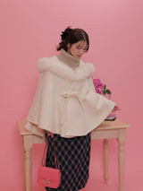 【PRE ORDER】Fur Bunny Cape - MAISON MARBLE
