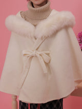 【PRE ORDER】Fur Bunny Cape - MAISON MARBLE