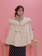 【PRE ORDER】Fur Bunny Cape - MAISON MARBLE