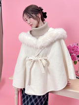 【PRE ORDER】Fur Bunny Cape - MAISON MARBLE