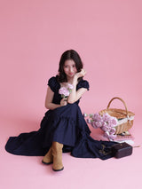 【PRE ORDER】Heart Suede Boots - MAISON MARBLE