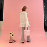 【PRE ORDER】Mini Lace Knit Pants - MAISON MARBLE