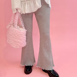 【PRE ORDER】Mini Lace Knit Pants - MAISON MARBLE