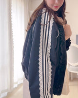 【PRE ORDER】Side Lace Frill Jumper - MAISON MARBLE