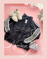 【PRE ORDER】Side Lace Frill Jumper - MAISON MARBLE