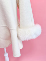 【PRE ORDER】Wool 100% Bijou Flair Coat - MAISON MARBLE