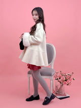 【PRE ORDER】Wool 100% Bijou Flair Coat - MAISON MARBLE