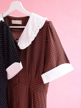 Retro Dot Dress - MAISON MARBLE