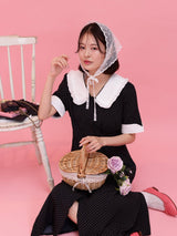 Retro Dot Dress - MAISON MARBLE