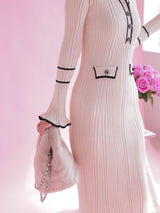 Rib Knit Dress - MAISON MARBLE