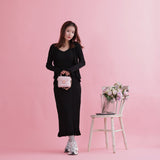 Rib Sarah Knit Set - MAISON MARBLE