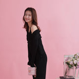 Rib Sarah Knit Set - MAISON MARBLE