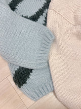 Ribbon Knit Cardigan - MAISON MARBLE