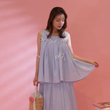 Ribbon Summer Tops - MAISON MARBLE