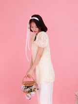 Rose Tulle Tops - MAISON MARBLE