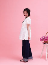 Rose Tulle Tops - MAISON MARBLE