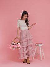 Rosy Rib Knit - MAISON MARBLE