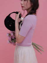 Rosy Rib Knit - MAISON MARBLE