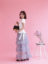Ruffles Tee - MAISON MARBLE