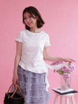 Ruffles Tee - MAISON MARBLE
