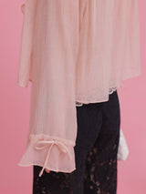 Sheer Blouse Set - MAISON MARBLE