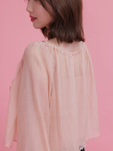 Sheer Blouse Set - MAISON MARBLE