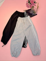 Side Lace Easy Pants - MAISON MARBLE