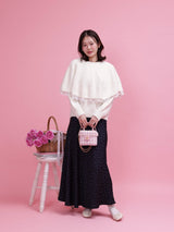 Silky Flower Skirt - MAISON MARBLE