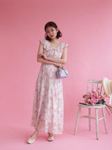 Summer Watercolor Dress - MAISON MARBLE