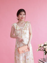 Summer Watercolor Dress - MAISON MARBLE