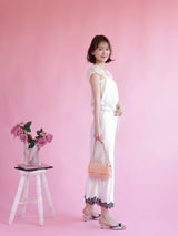Swan Puff Blouse - MAISON MARBLE