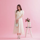 Sweet Frill Dress - MAISON MARBLE
