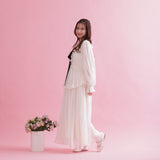 Tie Chiffon Dress - MAISON MARBLE