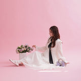 Tie Chiffon Dress - MAISON MARBLE