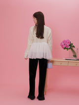 Velour Pants - MAISON MARBLE