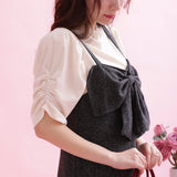 Velour Ribbon Tops - MAISON MARBLE