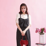 Velour Ribbon Tops - MAISON MARBLE