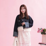 Velour Swan Dress - MAISON MARBLE