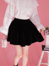 Velour Tulip Skirt - MAISON MARBLE