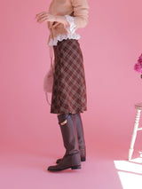 Vintage Check Skirt - MAISON MARBLE
