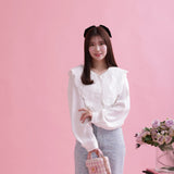 Vintage Collar Blouse - MAISON MARBLE