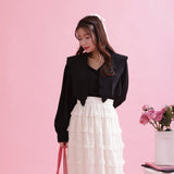 Vintage Collar Blouse - MAISON MARBLE
