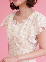 Violet Sheer Dress - MAISON MARBLE
