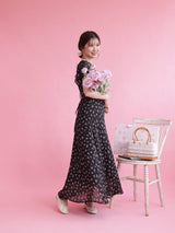 Violet Sheer Dress - MAISON MARBLE