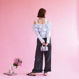 Violette Satin Pants - MAISON MARBLE