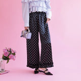 Violette Satin Pants - MAISON MARBLE