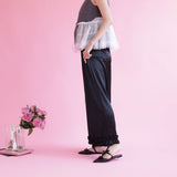 Violette Satin Pants - MAISON MARBLE