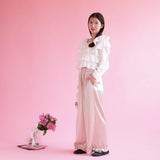 Violette Satin Pants - MAISON MARBLE
