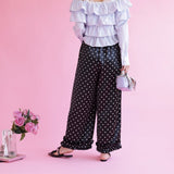 Violette Satin Pants - MAISON MARBLE